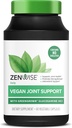 Zenwise Health Certified Vegan Joint Support Supplement - Glukosamiini HCl, Turmeric, ja Boswellia Extract - Tukee luunterveys + nivelet-Magnesium & D-vitamiini (D3 as kolekalsiferoli) - 60 kapselia