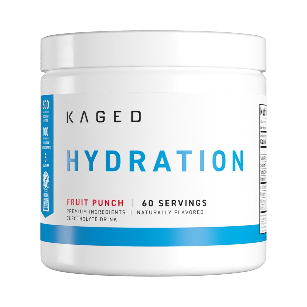 Kaged Hydration Elektrolyyttejä Powder Fruit Punch 