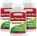 Best Naturals Red Yeast Rice 1200 mg (ei-GMO) 120 tablettia (120.