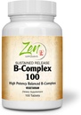 Täydellinen B-komplex-vitamiini täydentää - B-vitamiini täydentää Complex Foolihappo, Biotiini, Inositoli - Immuuni & Cardio terveys, energia aineenvaihdunta - 100 jatkuva-vapautetut tabletit