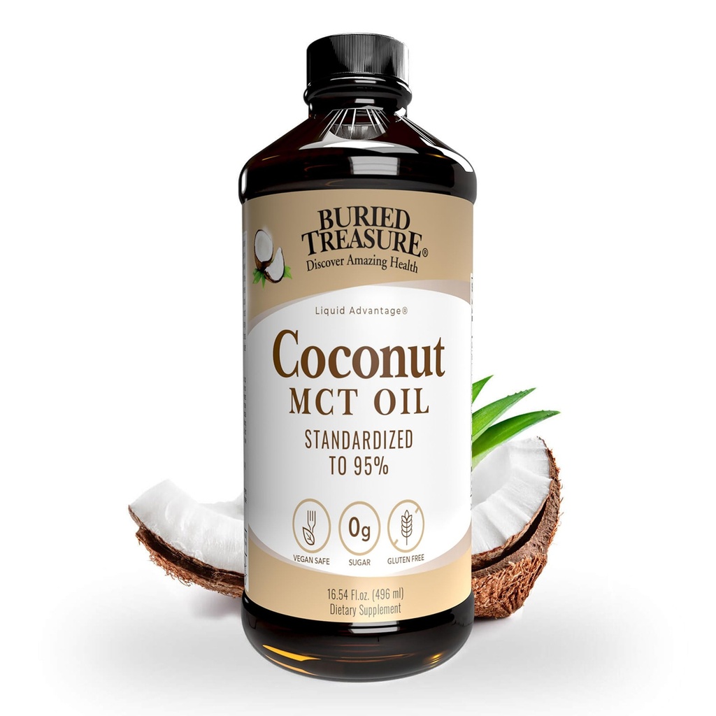 Aarre MCT Kookosöljy, 16,54 Fl Oz (pakkaus 1)