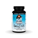 Källa Naturals Arctic Pure Omega-3 Fiskolja, Maximal Styrka EPA / DHA för hjärta, gemensam, hjärna och immunitet - 1125mg - 60 Softgels