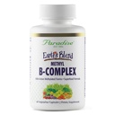 Paradise Herbs, Jordens Blend B-Complex, Metylerad, Enzymatiskt Aktiva former av B Vitaminer + Superfoods, Stöder Energi & Immunitet, 60 kapslar