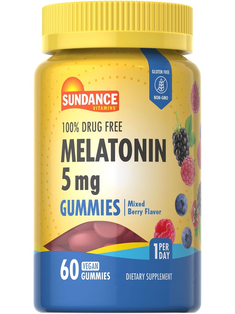 Sundance Melatoniini Gummies 5 mg ... 60