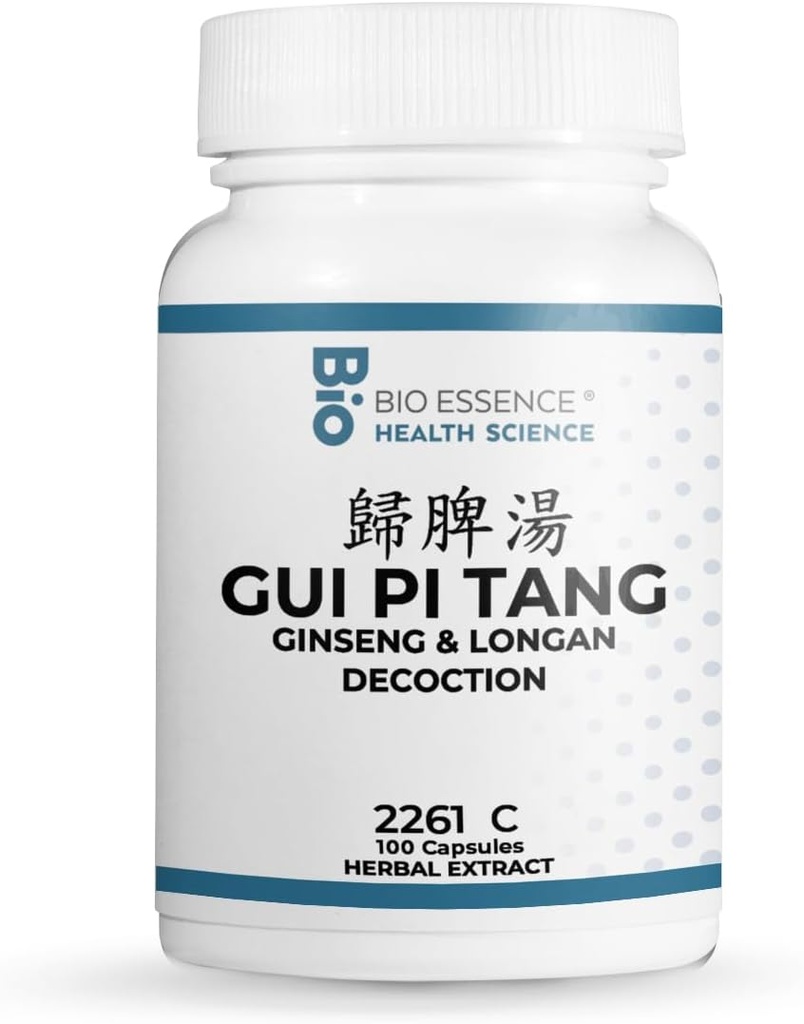 2261C GUI Pi Tang/Ginseng & Longan Decoction 100 kapselia/pullo (2 pulloa)