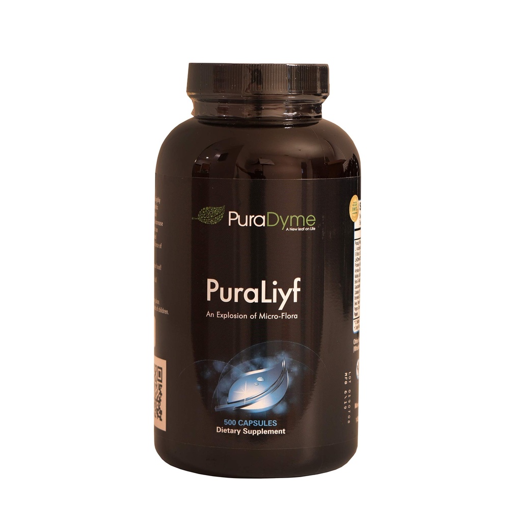 Puradyme PuraLiyf 500 Kasviskapselit Lou Corona