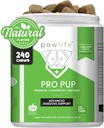 Probiootit koirille - ripuli Relief, Gut Health Support, Ummetus Ruoansulatuskanavan tuki - Vet Suositeltava koira Probiootit - 240 pehmeää purukumia että koirat rakastavat - Kurpitsa Flavor