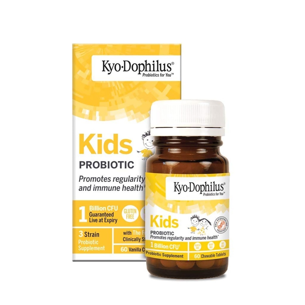 Wakunaga Kyo-Dophilus Kids Probiotic, främjar reglering och immunhälsa