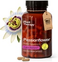 Plant Therapy Passion Flower Kapselit valmistettu USA: ssa Calms Hermos, Tukee Sleep, Great Way to Wind Down lisäravinteet naisille ja miehille 120 kreivi kasvissyöjä kapseli