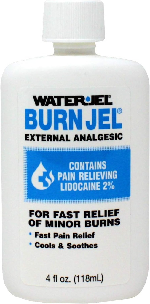 Vesi Jel Burn Jel Minor Burn Relief Gel puristaa pullo 4 oz