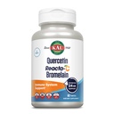 KAL Quercetin Reacta- C Bromemain Immunosupport Supplement, 24 tunnin immuunipuolustusta Bioflavonoidien, C-vitamiini 1000 mg ja Quercetin 500 mg, Vegan, Gluteeniton, 60 päivän takuu, 30 Serv, 60 tablettia
