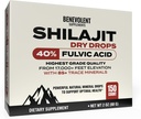 Premium Shilajit Dry Drops - (150 greve, 250 mg vardera) Maximal Potency Pure Shilajit för män med 40% Fulvic Acid & 85 + Spår Mineraler för energi, Metabolism & Immune Health - Icke-GMO & Made i USA