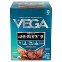 Vega Organic All-in-One Vegan Protein Powder, Suklaa - Superfood Ingredients, Vitamiineja immuniteetin tuki, Keto Friendly, Pea Protein for Women & Men, 14,7 oz (Packaging May Vary)
