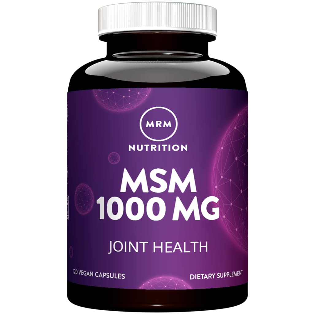 MRM Nutrition MSM 1000 mg ... Pure Metyylisulfonyyli- metaanikapselit...