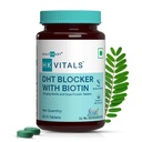 HK Vitals DHT Blocker med Biotin, Stinging Nettle och SOYA Protein, hjälper till att minska hårfallet, stimulerar hårväxt, 60 tabletter