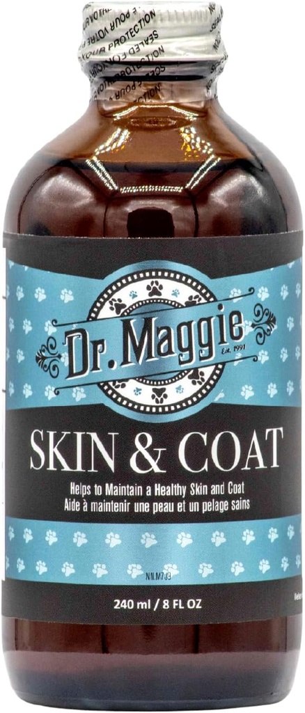 Maggie iho ja turkki Omega 3 täydennysosa Fish Oil, Pellava, ja Olive Oil 240 ml