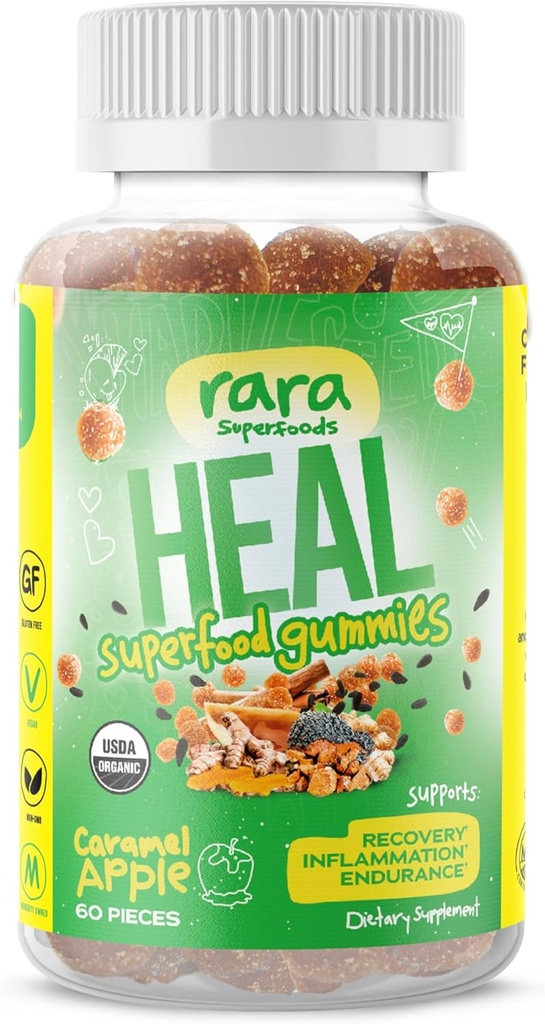 HEAL Mind & Body Recovery USDA Certified Organic Gummies 
