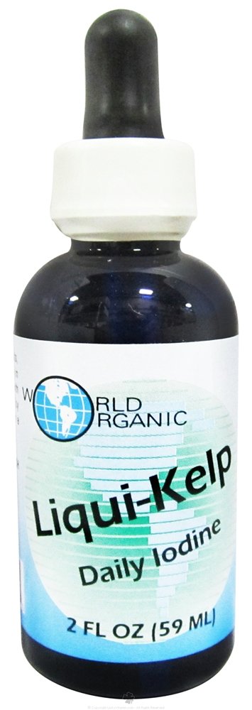 World Organics Liqui-Kelp Daily Iodine - 2 uns.