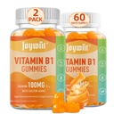 B1-vitamiinia 100 mg aikuisille ja lapsille, tiamiini B1-lisä 600 mg kalsiumia, hermosto tukee & boost energiaa, appelsiini maku, ei GMO, vegaaninen, 120 purutabletti