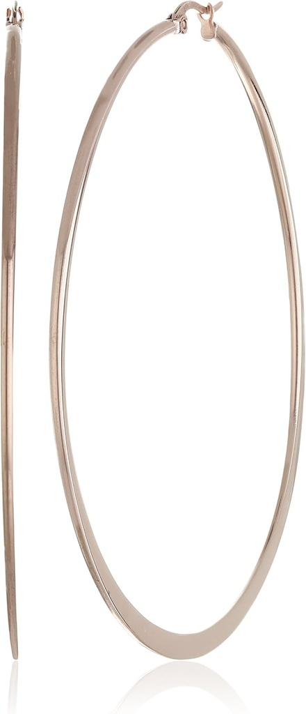 Essentials Gold Plated eller rostfritt stålplatterade Hoop Earrings