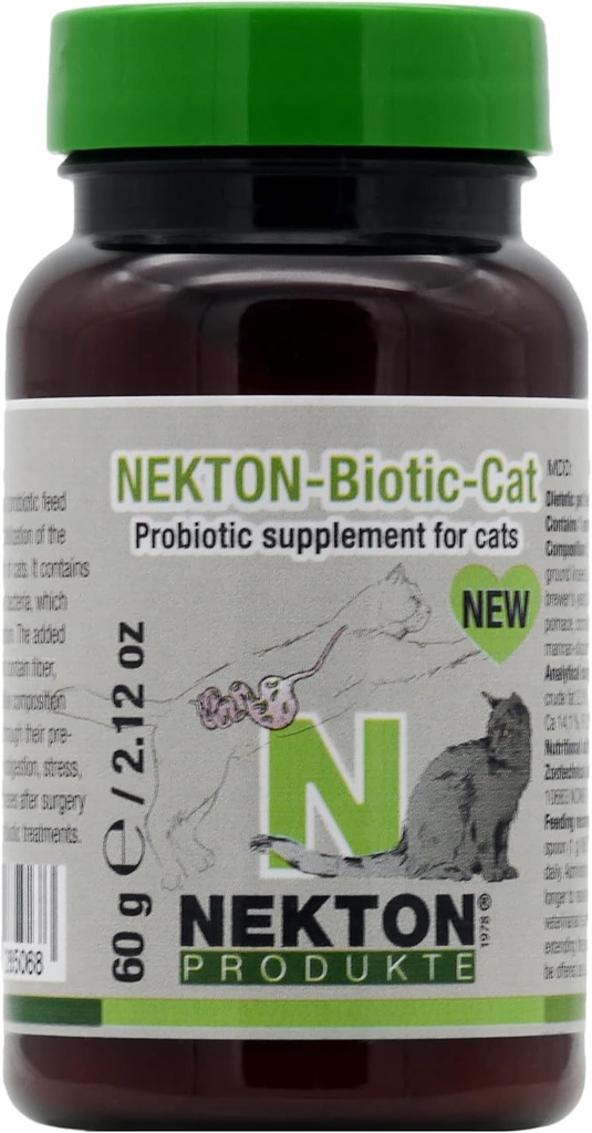 Nekton-Biotic-Cat Probiotic Supplement för katter 60g / 2.1oz