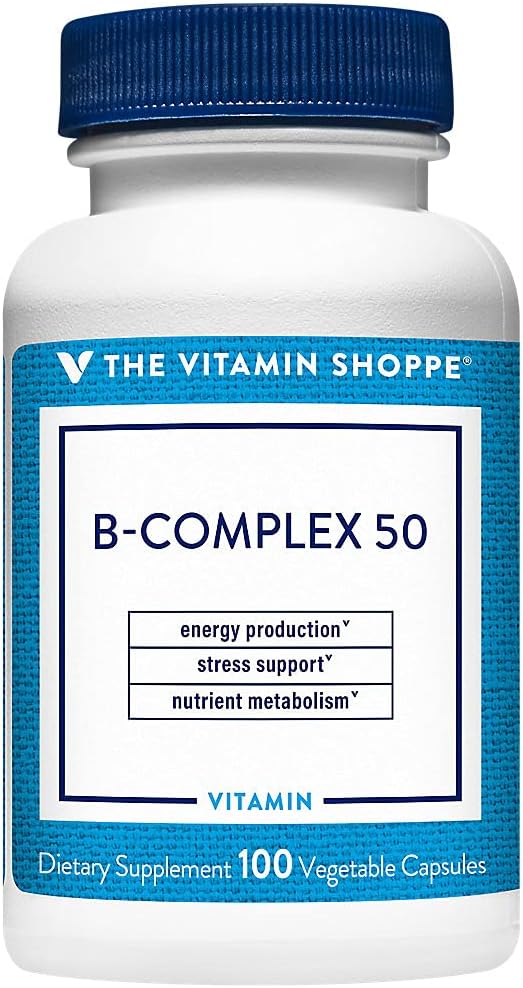 Vitamiini Shoppe B-Complex 50 (100 kasviskapselia)