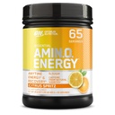 Optimum Nutrition New Flavor Amino Energy - Pre harjoitus Green Tea, BCAA, Aminohapot, Keto Friendly, Green Coffee Extract, Energy Powder - Citrus Spritz, 65 Tarjoilut (Pakkaus May Vary)
