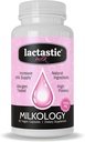 Milkology · High Potency Breast Milk Supplement for Increased Milk Supply · Organic, Non-GMO, Vegan, Allergen Testattu · 60 Vegan Kapselit