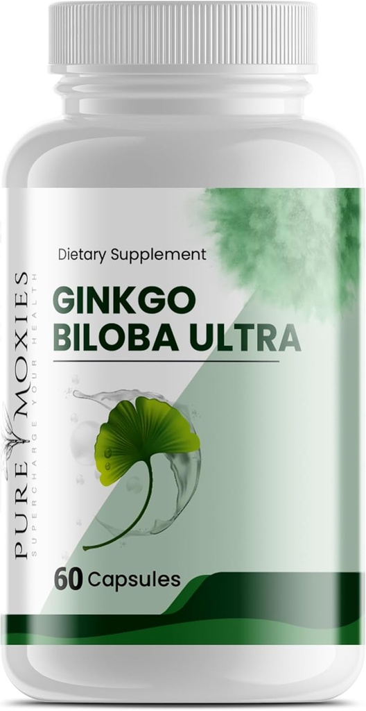 Ginkgo Biloba ja Ginseng Aivojen ruokavalio täydentää tukee aivojen toimintaa, muistia, mielentila, kaikki luonnolliset, parantaa verenkierron
