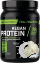 Swanson Full Potential Vegan Protein - Vanilla Flavor, Hel Vegan Proteinpulver för muskelbyggande och återhämtning - 30 g