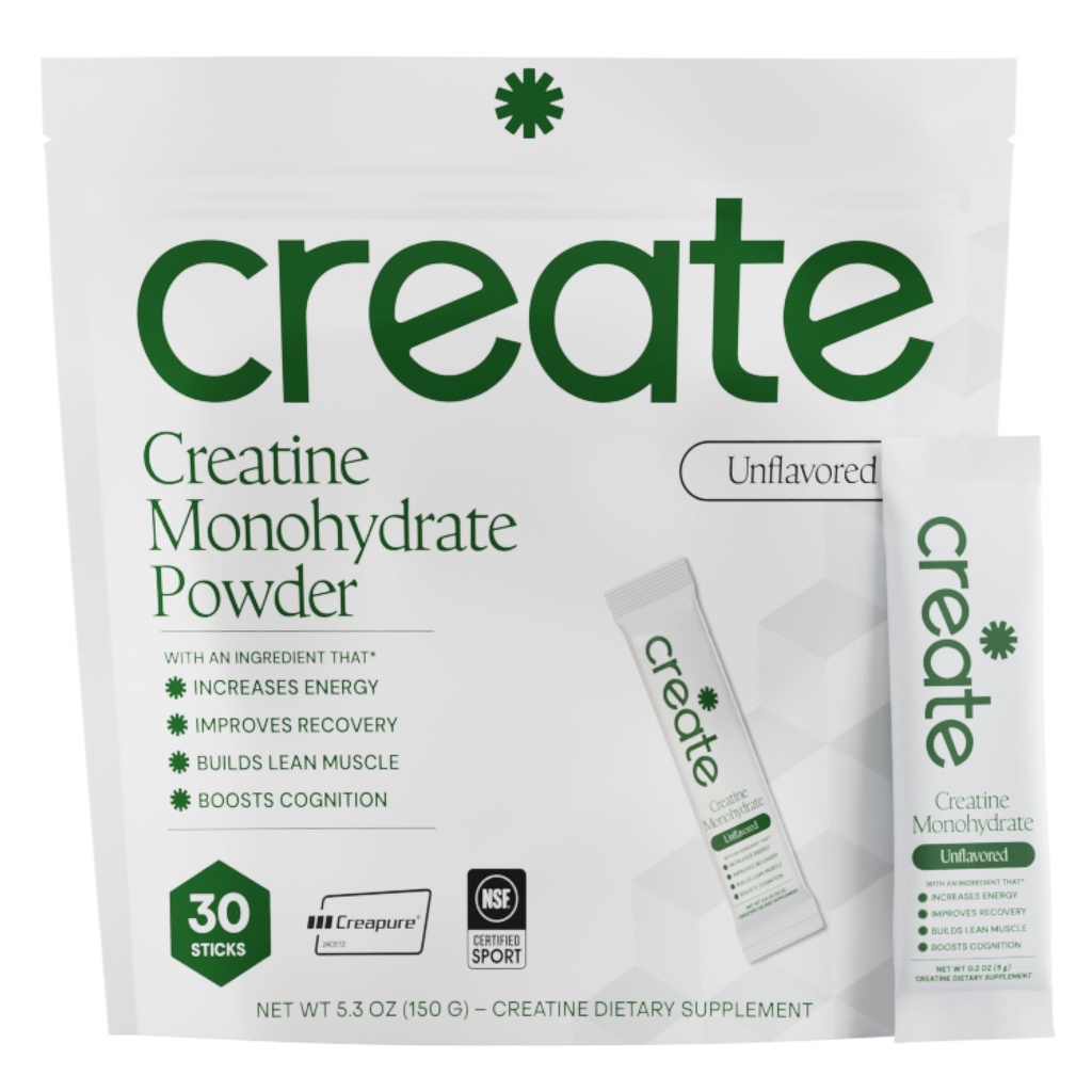 Create Single Serve Creatiini Monohydraatti Powder ... 5g Creapure Creatiini...