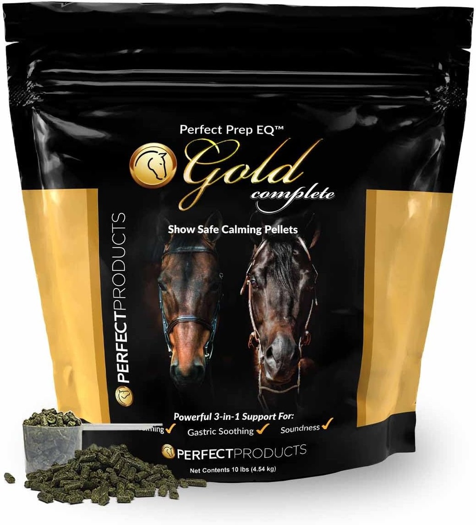 Täydellinen prep EQTM Gold täydellinen Calming Pellettejä (10LB)