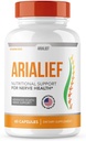 Arialief Sciatica Nerve Support, Arialeaf Advanced Nerve Health, Arialeaf Prime Palm Sciatica, Aria Leaf Primepalm Aria Lief, Aria Lief Nerve Relief Supplement Sciatic Nerve Soothing (60 kapslar)
