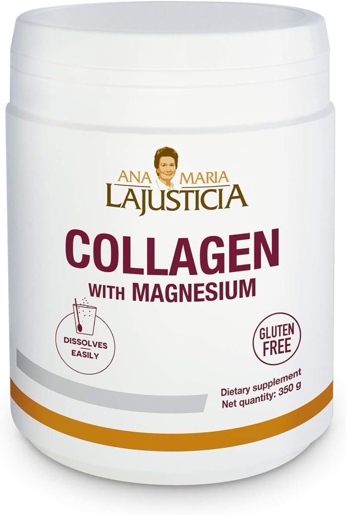 Ana Maria Lajusticia Collagen med Magnesiumpulver (350g natursmak)