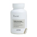 Perelel Daily Iron Ease, 15MG rautalisät magnesiumin, C-vitamiinin ja B12-vitamiinin kanssa ravinne- ja energiatukeen, kapselit naisille ja miehille, soija, maito- ja gluteeniton, ei-muuntogeeniset lääkkeet, 30 pilleriä