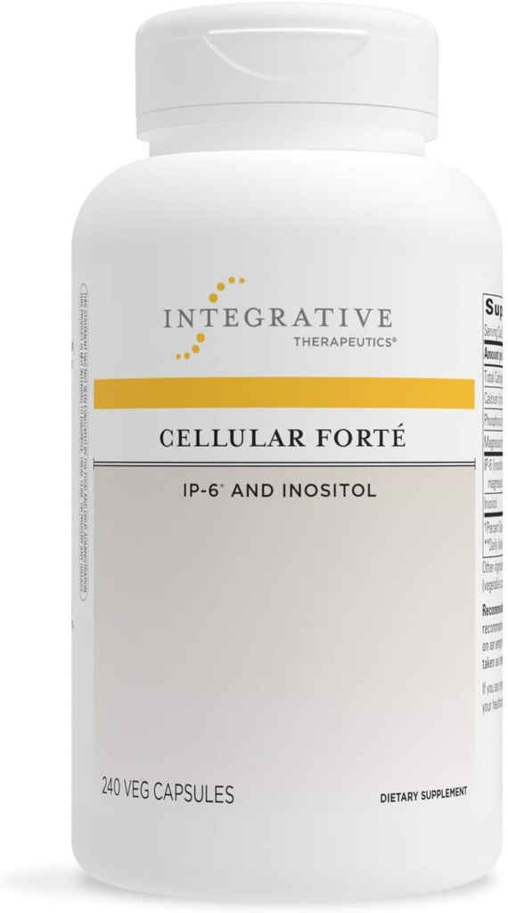 Integratiivinen Therapeutics Cellular Forte - Immunosupport Supplement with IP-6 and Inositol* - Gluteeniton - Dairy Free - Vegan - 240 kapselia