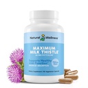 Maksimi maitoa Thistle täydennysosa maksan tukeen ... 720mg Silybin Phytosome (10X Imeytyminen) 