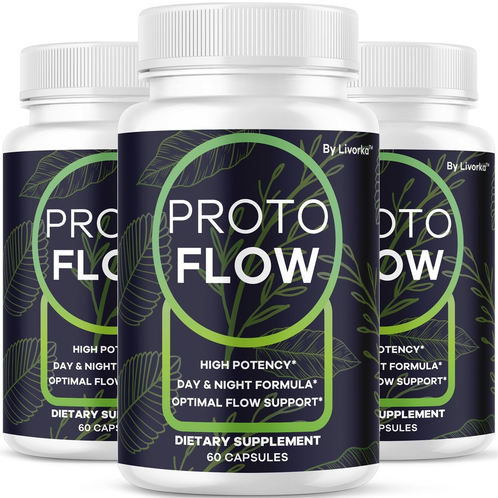 LIVORKA (3 Pack) Proto Flow - Proto Flow Support, ProtoFlow, ProtoFlow Reviews, ProtoFlow Formula, Proto Flow Mies kapselit, Proto Flow Supplement miesten, Proto Flow pillereitä, 180 kapselia 3 kuukautta