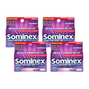 Suminex Nighttime unilääkin Caplets, Maximum Strength, 16 Count Boxes (Pack of 4)