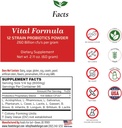 Foods for Gut Vital Formula 12 Kanta Probiootit Powder 260 Miljardia PMY . Made in USA 