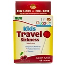Lil' Giggles Lasten lääkinnälliset Lollipops - Sweet Gentle Relief for Kids & Non-Drowsy - for Car Sairauden, Matka Pahoinvointi ja Motion Sairauden Relief - Homeopaattiset Remedy Children's Love - Cherry Flavor 12 CT