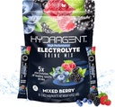 Elektrolyyttikorvauspakkaus. Nollasokeria, korkean suorituskyvyn elektrolyyttejä. Yli 1000 mg Salts Plus magnesium ja kalium. Nesteytyksen avainmineraalit. (Mixed Berry)