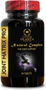 Joint Matrix PRO Complex - msm vitamiineja, polvituki, yhteinen terveys täydentää, joustavuus ja liikkuvuus, immuuni tuki, antioksidantti pillereitä - 1 pullo.