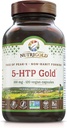 Nutrigold 5-htp 100mg, 120 Kasvissyöjäkapselit - Gold Standard Puhdas 5-Htp uute Taattu ilman haitallisia Peak-x, Gmos, & Allergens