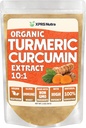 XPRS Nutra Organic Turmeric Curcumin Powder Extract 10:1 - Premium USDA Organic Curcumin Powder for Immunet - Vegaani ystävällinen Curcumin for Gut Health (2 Ounce)