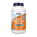NYT Ruokalisät, Ultra Omega 3-DTM, Omega-3 Kalaöljy + D-3-vitamiini, Kardiovaskulaarinen tuki*, 180 Softgels