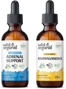 Luonnonmukainen ja orgaaninen lisätuki Tincture 2 fl oz & Ashwagandha Tincture 2 fl oz