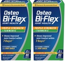 Osteo Bi-Flex Triple Strength Glukosamiinia turmeerinen, Joint Health Supplement, päällystetty tabletti, alkuperäinen versio, 80 luku (Pakki 2)