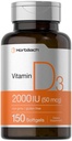 Horbaach-vitamiini D3 2000IU Softgels 