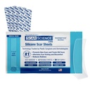 Medical Grade Silicone Scar Sheets - 7" Reusable Water-Resistant Silicone Teape arpi - selkeä hengitettävä teippi C-osa, vatsan tuck, kirurgiset arvet, ja Keloids - 4-pakkaus